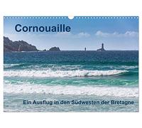 Calendrier 2027 · US Version · Cornouaille - Un voyage dans le sud-ouest de | la Bretagne · Une balade le long de la côte bretonne, de l'île de Sein à… · DIN A3 paysage · CALVENDO Calendrier mural