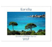 Calendrier 2027 · US Version · Corse 2027 | La Corse · Une beauté sauvage · DIN A3 paysage · CALVENDO Calendrier mural