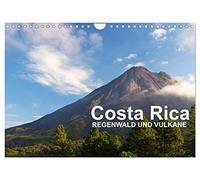Calendrier 2027 · US Version · Costa Rica : forêt tropicale et volcans | Des photos fascinantes de ce paradis tropical · DIN A4 paysage · CALVENDO Calendrier mural