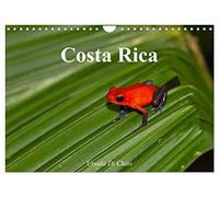 Calendrier 2027 · US Version · Costa Rica | Le Costa Rica : le pays des forêts tropicales et des volcans · DIN A4 paysage · CALVENDO Calendrier mural