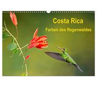 Calendrier 2027 · US Version · Costa Rica - les couleurs de la forêt | tropicale · Des images hautes en couleur de la flore et de la faune du Costa… · DIN A3 paysage · CALVENDO Calendrier mural