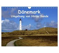 Calendrier 2027 · US Version · Danemark - Environs de Hvide Sande | Une station balnéaire très prisée sur la côte du Jutland : Hvide Sande · DIN A4 paysage · CALVENDO Calendrier mural