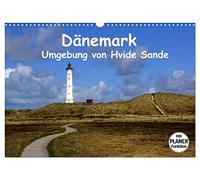 Calendrier 2027 · US Version · Danemark - Environs de Hvide Sande | Une station balnéaire très prisée sur la côte du Jutland : Hvide Sande · DIN A3 paysage · CALVENDO Calendrier mural