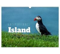 Calendrier 2027 · US Version · Découverte de la nature en Islande | Panoramas de l'île de feu et de glace · DIN A3 paysage · CALVENDO Calendrier mural