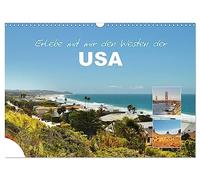 Calendrier 2027 · US Version · Découvre avec moi l'ouest des États-Unis | Le plus souvent, le terme côte ouest est utilisé pour désigner les régions… · DIN A3 paysage · CALVENDO Calendrier mural