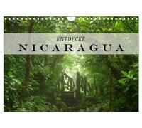 Calendrier 2027 · US Version · Découvrez le Nicaragua | Le Nicaragua, pays des volcans, situé sur le pont terrestre d'Amérique… · DIN A4 paysage · CALVENDO Calendrier mural