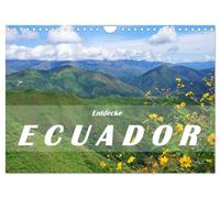 Calendrier 2027 · US Version · Découvrez l'Équateur | Les contrastes de l'Équateur sont aussi fascinants qu'attrayants: c'est un pays… · DIN A4 paysage · CALVENDO Calendrier mural
