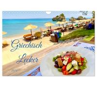 Calendrier 2027 · US Version · Délices grecs | Les grands classiques de la cuisine grecque : une entrée · DIN A4 paysage · CALVENDO Calendrier mural