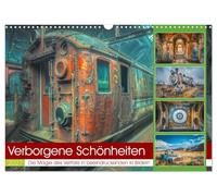 Calendrier 2027 · US Version · Des beautés cachées | Chaque lieu de ce calendrier raconte sa propre histoire, faite de splendeur… · DIN A3 paysage · CALVENDO Calendrier mural