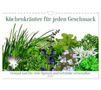 Calendrier 2027 · US Version · Des herbes aromatiques pour tous les goûts | Sain et peut être utilisé dans de nombreux plats et boissons · DIN A4 paysage · CALVENDO Calendrier mural