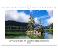 Calendrier 2027 · US Version · Des lieux qui font rêver dans la région de | Berchtesgaden · Des panoramas exceptionnels dans le parc national de… · DIN A4 paysage · CALVENDO Calendrier mural
