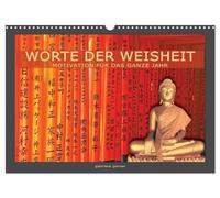 Calendrier 2027 · US Version · Des paroles pleines de sagesse pour vous | motiver tout au long de l'année · Plongez dans l'univers spirituel de l'Asie et… · DIN A3 paysage · CALVENDO Calendrier mural