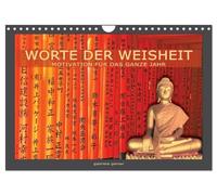 Calendrier 2027 · US Version · Des paroles pleines de sagesse pour vous | motiver tout au long de l'année · Plongez dans l'univers spirituel de l'Asie et… · DIN A4 paysage · CALVENDO Calendrier mural