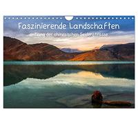 Calendrier 2027 · US Version · Des paysages fascinants le long de la Route | de la soie chinoise · Des paysages fascinants dans un monde qui nous est inconnu · DIN A4 paysage · CALVENDO Calendrier mural