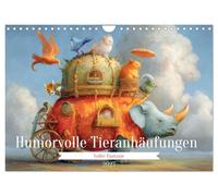 Calendrier 2027 · US Version · Des rassemblements d'animaux pleins d'humour | et d'imagination · Le monde animal, avec ses couleurs vives et ses détails… · DIN A4 paysage · CALVENDO Calendrier mural