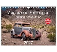 Calendrier 2027 · US Version · Des témoins oubliés le long de la Route 66 | Des témoins de l'époque, le long de la partie occidentale de la Route 66… · DIN A4 paysage · CALVENDO Calendrier mural