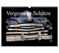 Calendrier 2027 · US Version · Des trésors oubliés : des voitures de | collection dans des casses automobiles · On peut dénicher de véritables trésors… · DIN A3 paysage · CALVENDO Calendrier mural