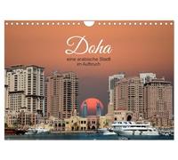 Calendrier 2027 · US Version · Doha, le monde arabe en pleine évolution | On ne peut qu'être émerveillé par ce que l'on voit · DIN A4 paysage · CALVENDO Calendrier mural