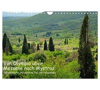 Calendrier 2027 · US Version · D'Olympie à Mystras en passant par Messène | La partie occidentale et méridionale du Péloponnèse grec, d'une beauté… · DIN A4 paysage · CALVENDO Calendrier mural