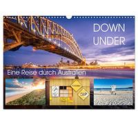 Calendrier 2027 · US Version · Down Under - Un voyage à travers l'Australie | D'Alice Springs à Sydney, en passant par Ayers Rock · DIN A3 paysage · CALVENDO Calendrier mural