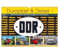 Calendrier 2027 · US Version · Duroplast & Diesel - Les véhicules de la RDA | dont personne n'oublie l'existence, par Tanja Riedel · Des voitures cultes de… · DIN A3 paysage · CALVENDO Calendrier mural