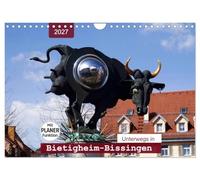 Calendrier 2027 · US Version · En balade à Bietigheim-Bissingen | Une balade dans une ville qui vaut le détour, située entre Stuttgart et… · DIN A4 paysage · CALVENDO Calendrier mural
