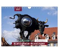 Calendrier 2027 · US Version · En balade à Bietigheim-Bissingen | Une balade dans une ville qui vaut le détour, entre Stuttgart et Heilbronn · DIN A4 paysage · CALVENDO Calendrier mural