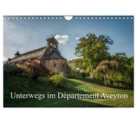 Calendrier 2027 · US Version · En route dans le département de l'Aveyron | Une petite escapade dans le département de l'Aveyron · DIN A4 paysage · CALVENDO Calendrier mural