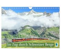 Calendrier 2027 · US Version · En train à travers les montagnes suisses | Les Chemins de fer fédéraux suisses : en train à travers les montagnes et les… · DIN A4 paysage · CALVENDO Calendrier mural