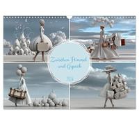 Calendrier 2027 · US Version · Entre le paradis et les bagages | L'imagerie générée par l'IA, entre rêve, mémoire et mouvement · DIN A3 paysage · CALVENDO Calendrier mural