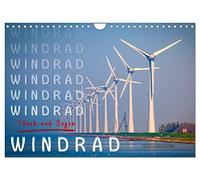 Calendrier 2027 · US Version · Éolienne : une malédiction et une | bénédiction · D'autre part, on voit partout des éoliennes et des parcs éoliens · DIN A4 paysage · CALVENDO Calendrier mural