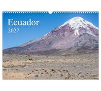 Calendrier 2027 · US Version · Équateur | 12 images oniriques de ce pays andin · DIN A3 paysage · CALVENDO Calendrier mural