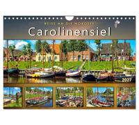 Calendrier 2027 · US Version · Escapade en mer du Nord - Carolinensiel | Le photographe Peter Roder vous emmène à la découverte de Carolinensiel, au… · DIN A4 paysage · CALVENDO Calendrier mural