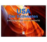 Calendrier 2027 · US Version · États-Unis : le Sud-Ouest | Des monuments uniques · Des paysages et des monuments fascinants du sud-ouest… · DIN A3 paysage · CALVENDO Calendrier mural