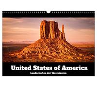 Calendrier 2027 · US Version · États-Unis : Paysages des États de l'Ouest | Californie, Arizona, Utah et Nevada : rejoignez-nous pour un circuit à travers… · DIN A3 paysage · CALVENDO Calendrier mural