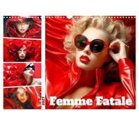 Calendrier 2027 · US Version · Femme fatale. Portraits. Des femmes fortes | et belles · Une ode à la puissance, à la passion et à la beauté de la femme… · DIN A3 paysage · CALVENDO Calendrier mural