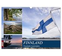 Calendrier 2027 · US Version · FINLANDE Des paysages de rêve | Idylle et histoire · DIN A3 paysage · CALVENDO Calendrier mural