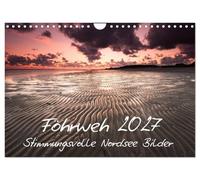 Calendrier 2027 · US Version · Föhrweh - Photos d'ambiance de la mer du | Nord · Un mal de mer aigu s'installe quand on regarde ces images · DIN A4 paysage · CALVENDO Calendrier mural