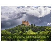 Calendrier 2027 · US Version · Forteresses et châteaux dans le Jura souabe | Excursions historiques dans le Jura souabe · DIN A3 paysage · CALVENDO Calendrier mural