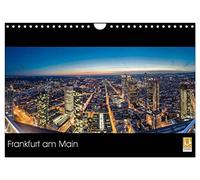 Calendrier 2027 · US Version · Francfort-sur-le-Main | De superbes images qui mettent en valeur Francfort sous différents angles · DIN A4 paysage · CALVENDO Calendrier mural