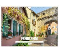 Calendrier 2027 · US Version · Freinsheim - Le Moyen Âge sur la route des | vins du sud · Promenade dans la ville historique de Freinsheim · DIN A4 paysage · CALVENDO Calendrier mural