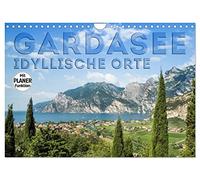 Calendrier 2027 · US Version · GARDASEE : Des lieux idylliques | De superbes panoramas autour du lac de Garde · DIN A4 paysage · CALVENDO Calendrier mural
