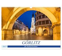 Calendrier 2027 · US Version · GÖRLITZ pour les noctambules | Görlitz · Cette ville saxonne de Lusace compte parmi les plus grands sites… · DIN A3 paysage · CALVENDO Calendrier mural