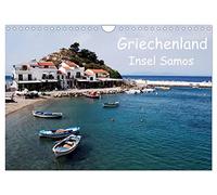 Calendrier 2027 · US Version · Grèce - Île de Samos | Rêves de Grèce · DIN A4 paysage · CALVENDO Calendrier mural