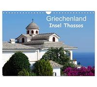 Calendrier 2027 · US Version · Grèce - Île de Thassos | Rêves de Grèce · DIN A4 paysage · CALVENDO Calendrier mural