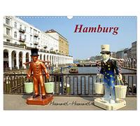 Calendrier 2027 · US Version · Hambourg | Les plus beaux coins de cette ville · DIN A3 paysage · CALVENDO Calendrier mural