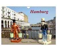 Calendrier 2027 · US Version · Hambourg | Les plus beaux coins de cette ville · DIN A4 paysage · CALVENDO Calendrier mural
