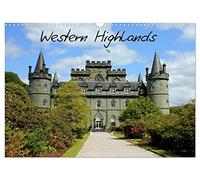 Calendrier 2027 · US Version · Hautes Terres occidentales - Écosse | Les Highlands écossais: nature et histoire, le pays des châteaux et des lochs · DIN A3 paysage · CALVENDO Calendrier mural