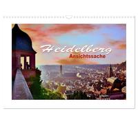 Calendrier 2027 · US Version · Heidelberg - Une question d'opinion | Heidelberg : la grande ville romantique · DIN A3 paysage · CALVENDO Calendrier mural