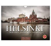 Calendrier 2027 · US Version · Helsinki/Visiter - Découvrir - Vivre | Helsinki, la capitale de la Finlande, offre à ses visiteurs une architecture… · DIN A4 paysage · CALVENDO Calendrier mural